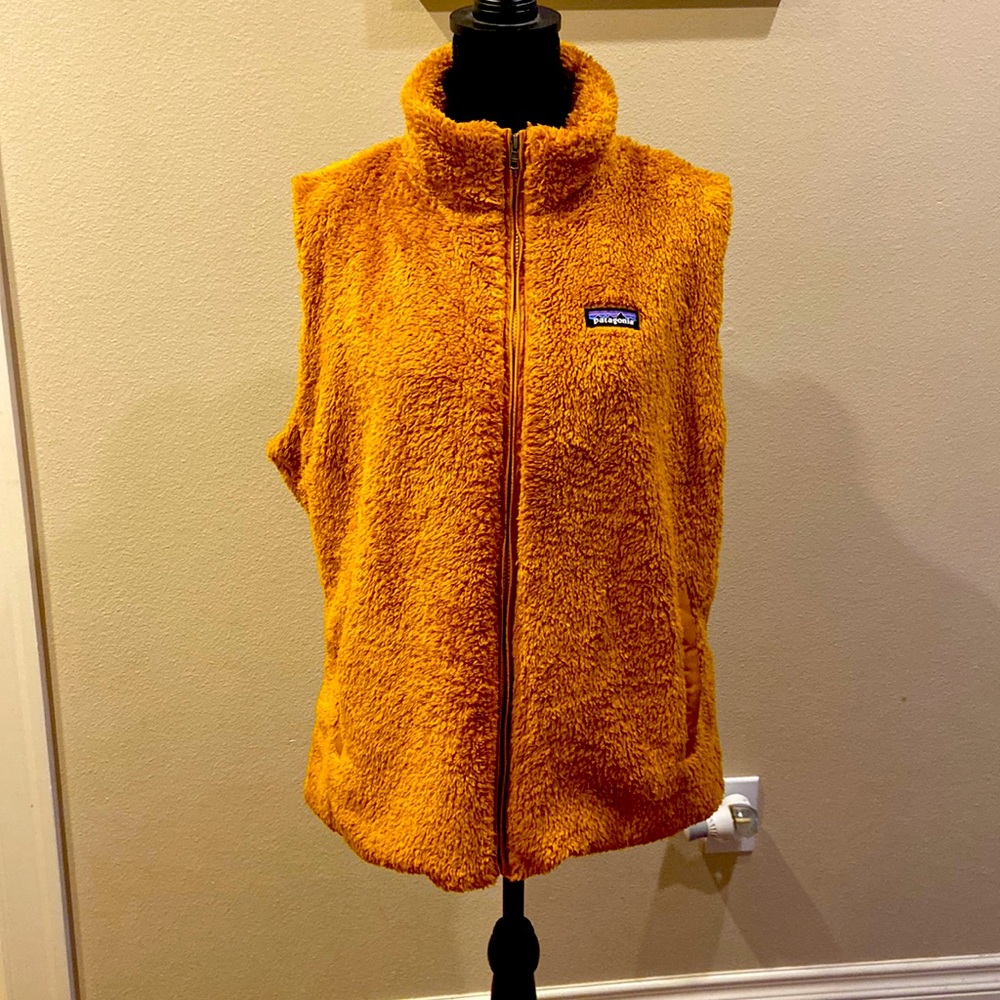 Patagonia Orange XXL Fleece Vest